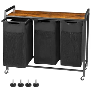 Movable Clothes Basket Organizer