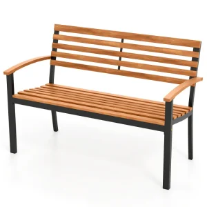 Outdoor Bench Acacia Wood